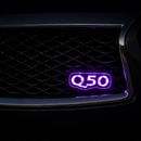 RGB Illuminated Q50 Grille Badge | Infiniti Q50 (2014–2024)