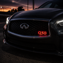 RGB Illuminated Q50 Grille Badge | Infiniti Q50 (2014–2024)